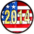 Flag Hologram Mylar Insert - 2" 2014